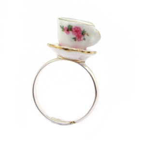 Charming Teacup Ring by Hoolala at Hannah Zakari